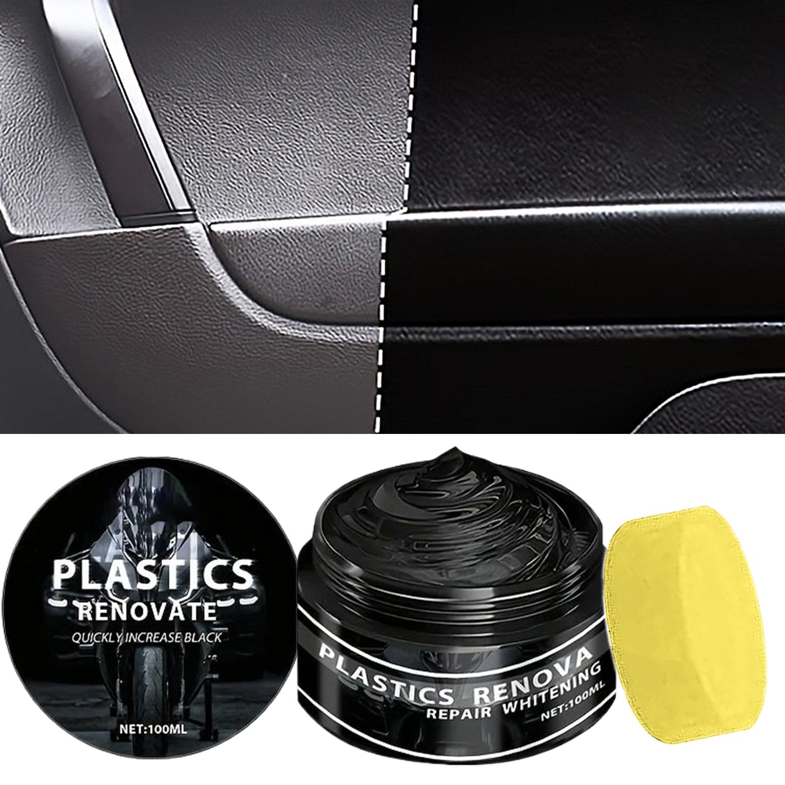 유니버설 자동차 오토바이 리노베이션 왁스 100ml 자 - Trim Restorer Plastic 리뷰 및 가격